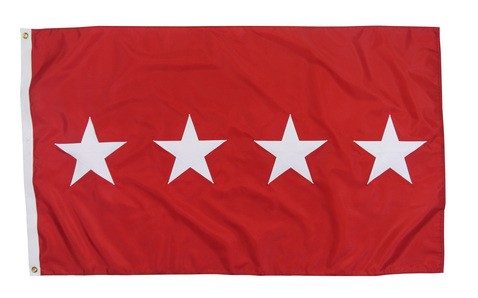 United States Army 4 Star Flag