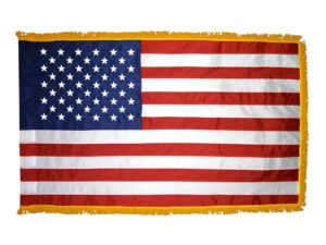 United States Fringed Flag, All Sizes