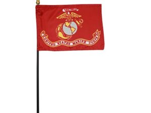 United States Marine Corps Desk Flag, 4″ X 6″
