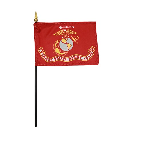 United States Marine Corps Desk Flag