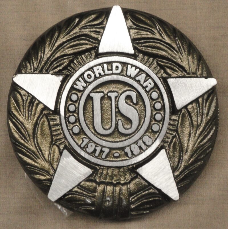 United States WWI Veteran Grave Marker Aluminum