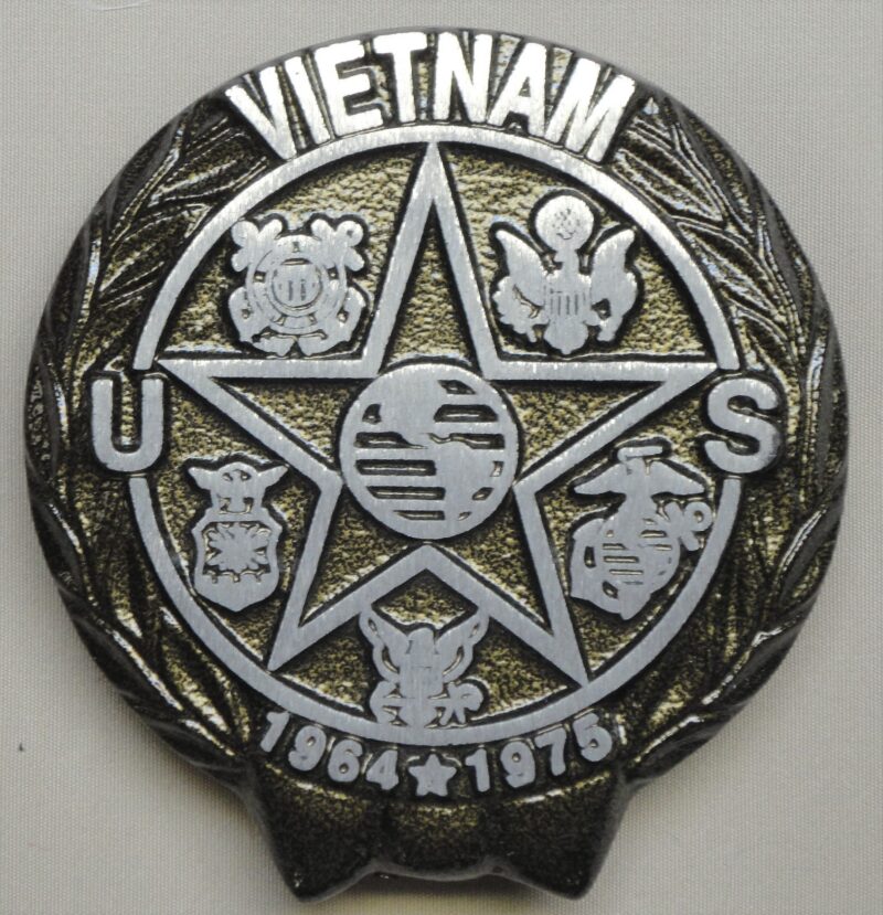 Vietnam Veteran Grave Marker Aluminum