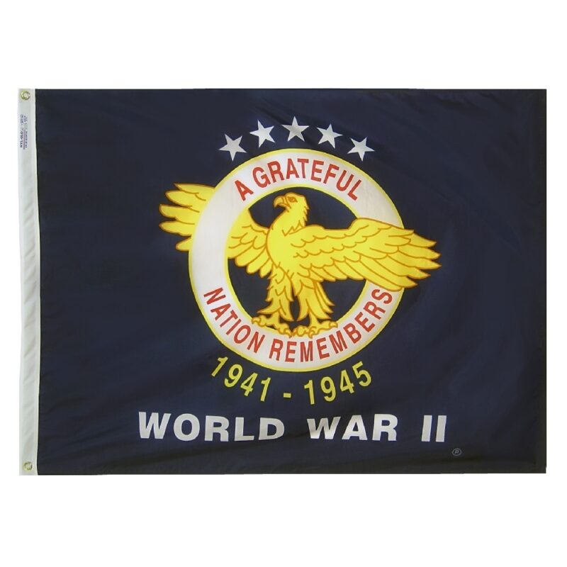 WWII Commemorative Flag