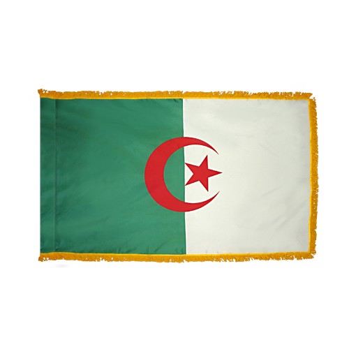 Algeria Flag Fringed