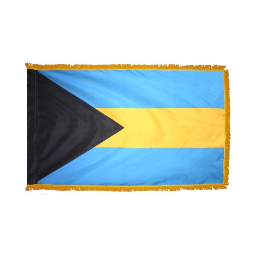 Bahamas Flag Fringed