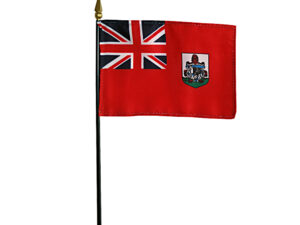 Bermuda Miniature Desk Flag, 4″ X 6″