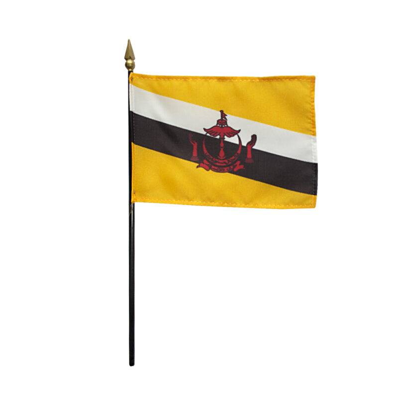 Brunei Desk Flag