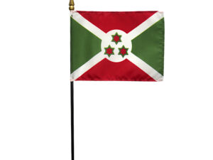 Burundi Desk Flag, 4″ X 6″
