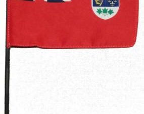Canada Red Ensign Desk Flag, 4″ X 6″