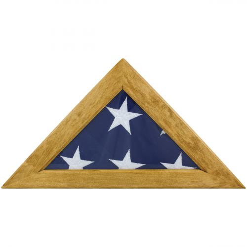 Maple Memorial Flag Display Case