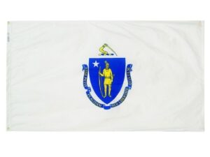 State of Massachusetts Flag, Nylon All Styles