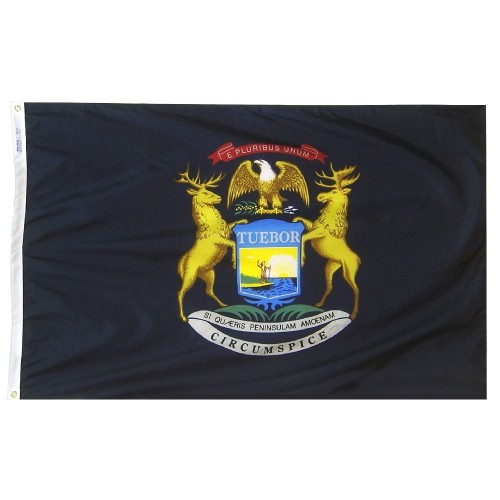 State of Michigan flag