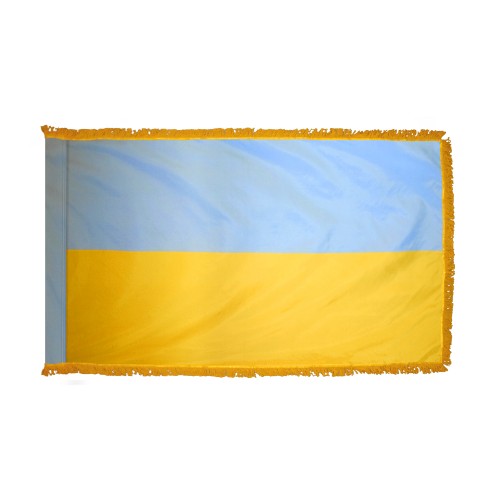 Ukraine Flag Fringed