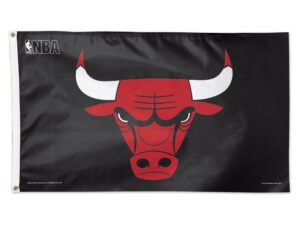 Chicago Bulls NBA Polyester Flag, 3′ X 5′