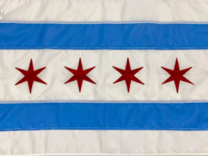 Chicago Illinois Flag, All Sizes