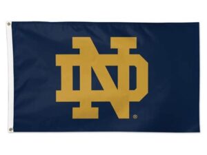 Notre Dame University Flag, Polyester 3′ X 5′