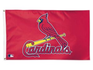 Saint Louis Cardinals Flag, Polyester 3′ X 5′