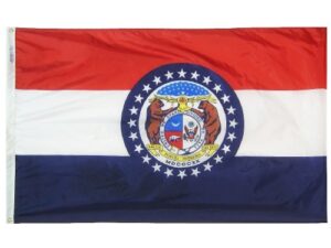 State of Missouri Flag, Nylon All Styles