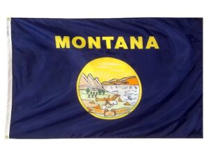 State of Montana Flag, Nylon All Styles