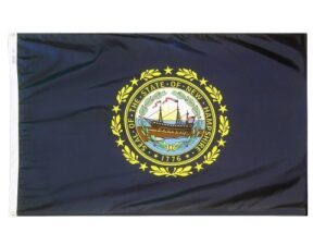 State of New Hampshire Flag, Nylon All Styles