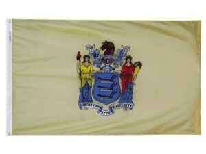 State of New Jersey Flag, Nylon All Styles