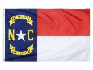 State of North Carolina Flag, Nylon All Styles