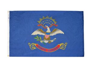 State of North Dakota Flag, Nylon All Styles