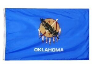 State of Oklahoma Flag, Nylon All Styles