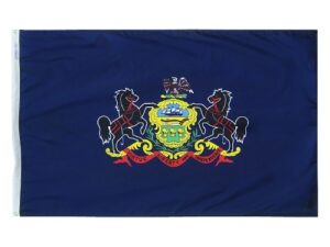 State of Pennsylvania Flag, Nylon All Styles