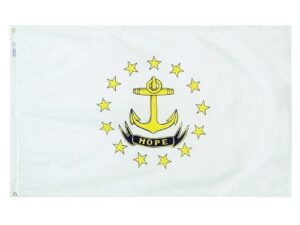 State of Rhode Island Flag, Nylon All Styles