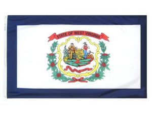 State of West Virginia Flag, Nylon All Styles