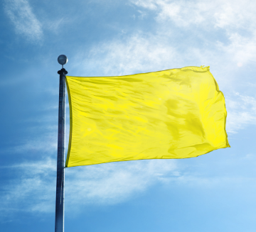 Blank Nylon Attention Flags