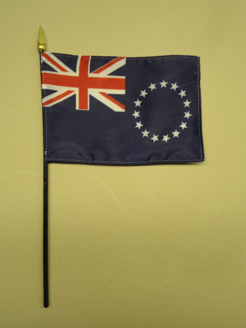 Cook Islands Desk Flag