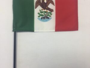 Mexico 1821 Desk Flag, 4″ X 6″