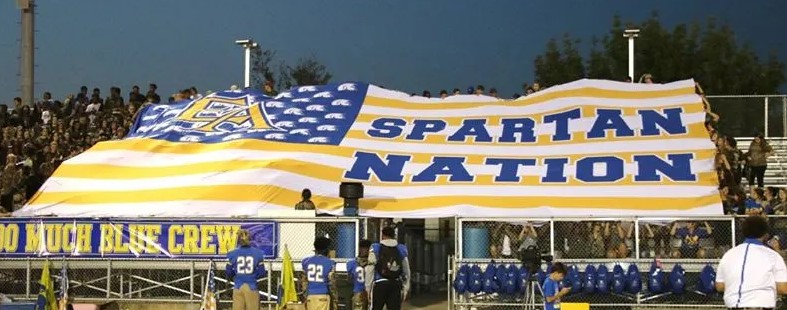 student section banner