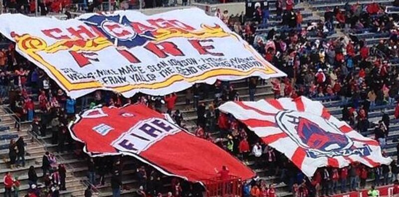 student section banner