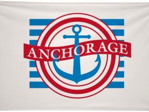 Anchorage Alaska Flag, Nylon All Sizes