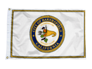 Bakersfield California Flag, Nylon All Sizes