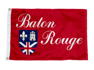 Baton Rouge Louisiana Flag, Nylon All Sizes
