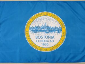 Boston Massachusetts Flag, Nylon All Sizes