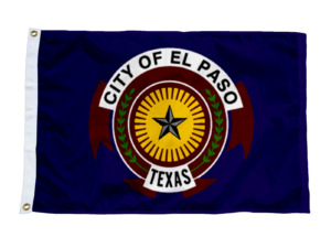 El Paso Texas Flag, Nylon All Sizes