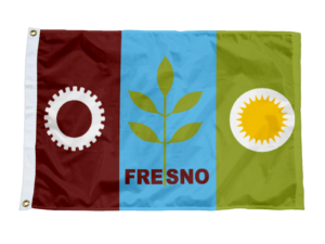 Fresno California Flag, Nylon All Sizes
