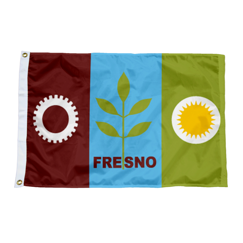 Fresno California Flag