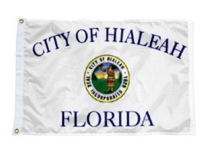 Hialeah Florida Flag, Nylon All Sizes