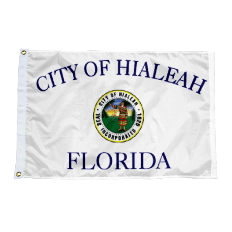Hialeah Florida Flag