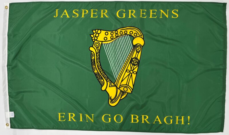 Irish Jasper Greens Georgia 1861