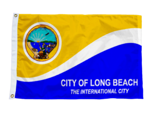 Long Beach California Flag, Nylon All Sizes