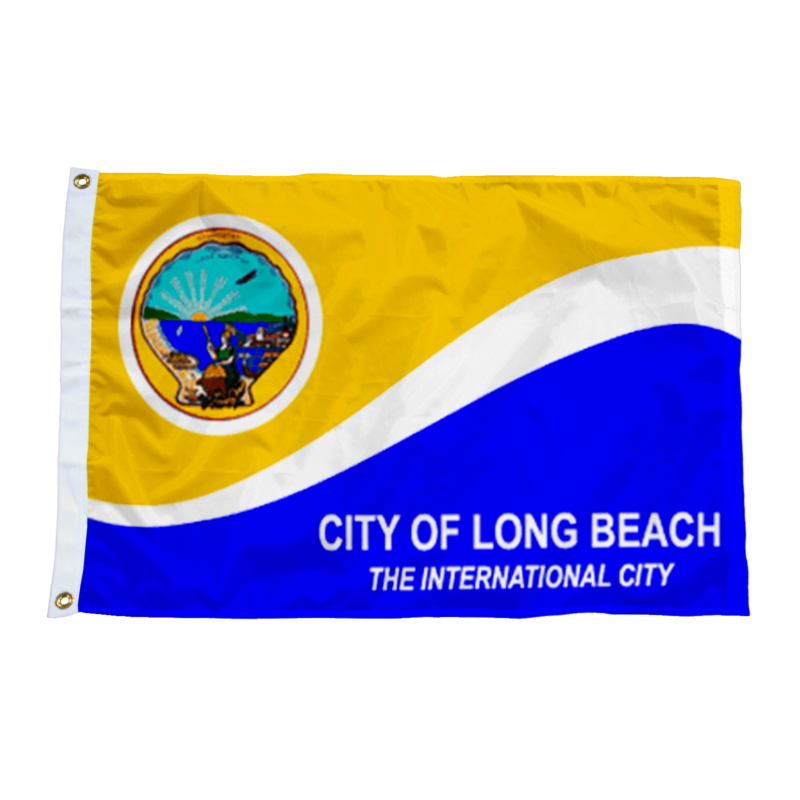 Long Beach California Flag