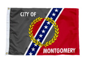 Montgomery Alabama Flag, Nylon All Sizes