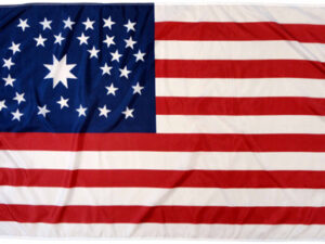 United States 34 Star Kansas 1861, Nylon 3′ X 5′
